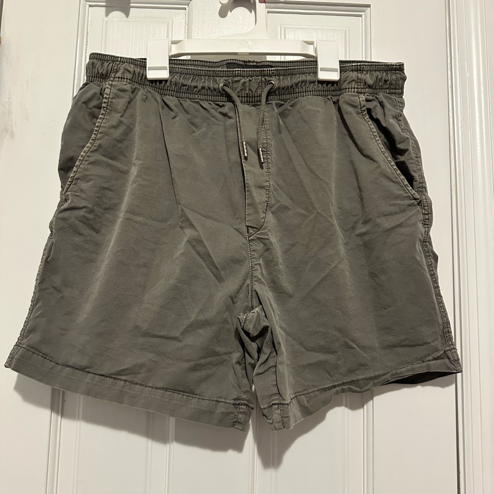 Men's Gray Green Shorts American Eagle